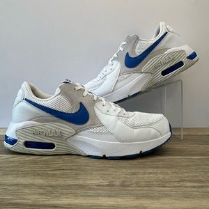 Nike Air Max Excee White Game Royal 2021 CD4165-112 Men's 10.5